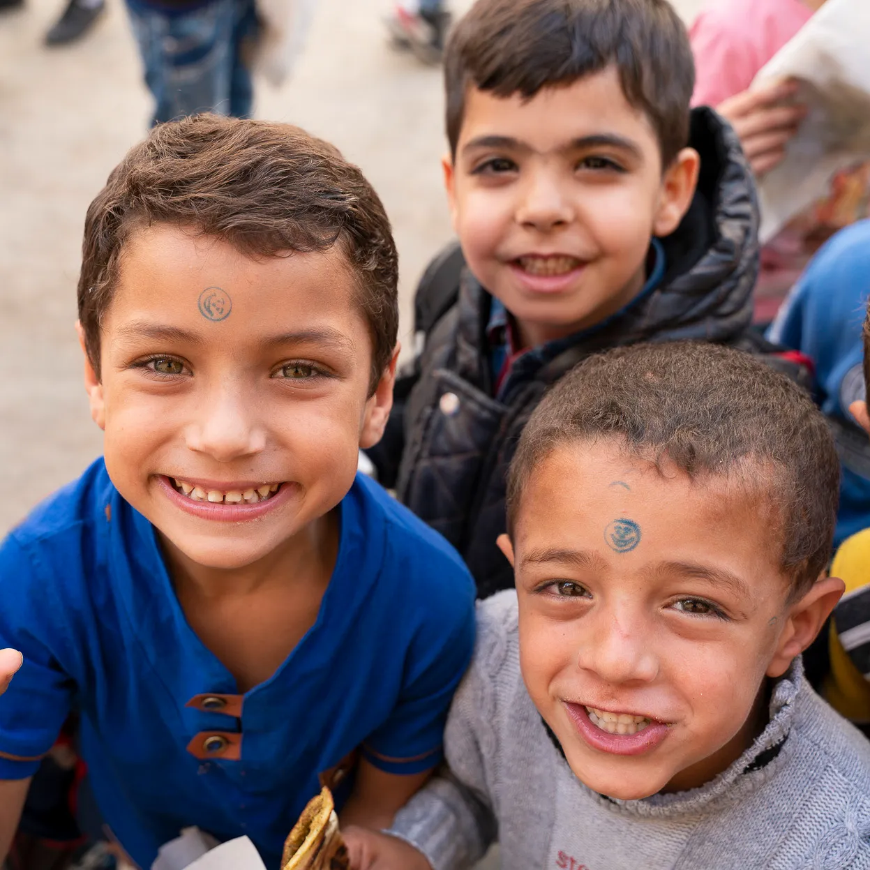 Flüchtlingskinder aus dem Libanon